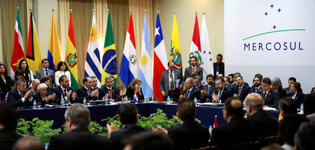 Die Welt ist dabei, eine neue zu werden: Treffen der Mercosur-Mi...