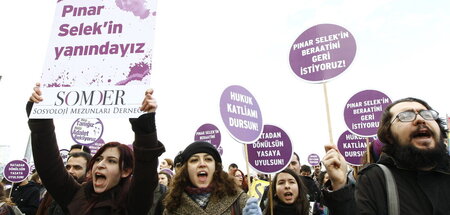 »Gerechtigkeit für Pınar Selek«: Solidaritätskundgebung für die ...