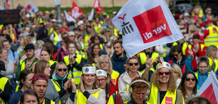 Protestzug der Dompteurinnen für die kleinen Racker am Donnersta...