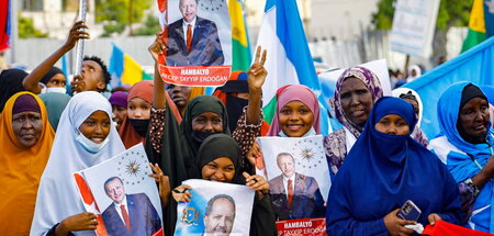 In Somalia unterhält die Türkei seit 2017 auch eine Militärbasis...