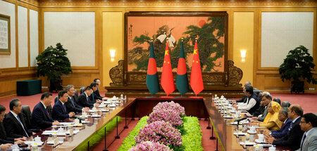 Erklärtes Ziel ist »gemeinsamer Wohlstand«: Am Mittwoch empfing ...