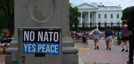 Stiller Protest in Washington, D. C.