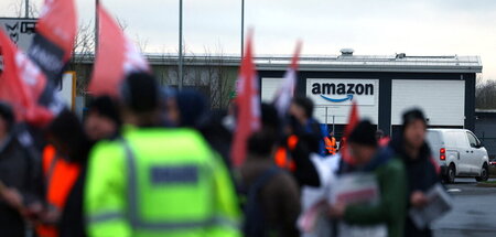 Die Beschäftigten bei Amazon in Coventry kämpfen bereits seit me...