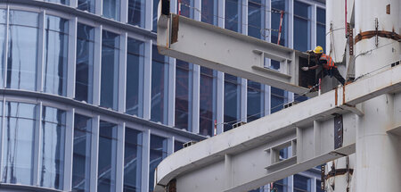 Baustelle im »Beijing Central Business District« (14.7.2024)
