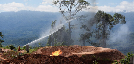 6,8 Milliarden US-Dollar Marktwert: Gasaustritt am Feld »Mayaya ...