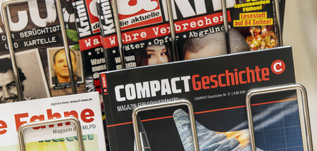 Jetzt Geschichte: Ein Erzeugnis der unterdessen verbotenen Compa...