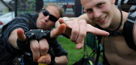 Pommesgabel in Wacken Pommesgabel in Wacken