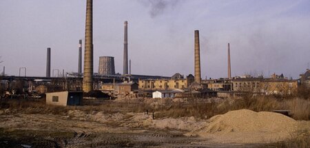 Bis zu 30.000 Menschen arbeiteten im VEB Elektrochemisches Kombi...