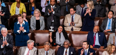 Lässt es sich nach eigener Aussage nicht nehmen, den Mächtigen d...