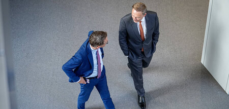 Carsten Linnemann (CDU) und Christian Lindner (FDP, r.) im Bunde... Carsten Linnemann (CDU) und Christian Lindner (FDP, r.) im Bunde...