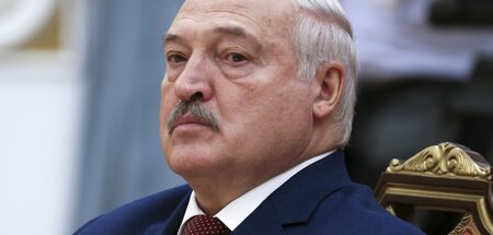 Maximalen Druck aufbauen: Der belarussische Präsident Alexander ...