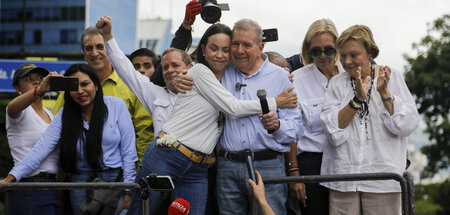 Angeblich vom Tod bedroht: Die rechte venezolanische Oppositions...
