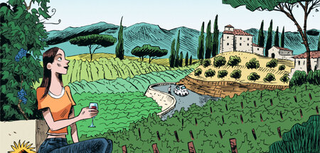 »Darum singen sie auch mit Ernst die Sänger den Weingott / Und n...