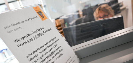 Sorgte für Aufregung: Das hier abgebildete Schild soll mittlerwe...