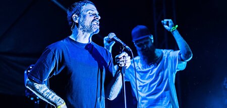 Gute Laune, wie immer: Sleaford Mods in Action