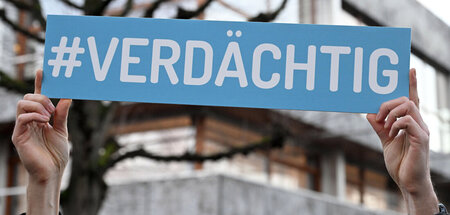 Wer verdächtig ist, entscheidet bei politischen Aktivisten der I...