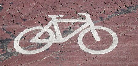 Die Infrastruktur zerbröckelt, auch für Radfahrende (Leipzig, 19...