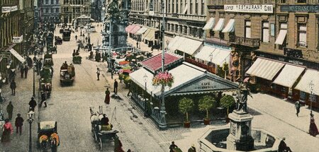 Da war man noch Weltmacht: Der Graben in Wien, circa 1914