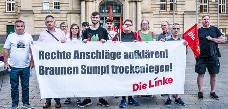 Kundgebung der Ratsfraktion der Partei Die Linke Oberhausen am 1... Kundgebung der Ratsfraktion der Partei Die Linke Oberhausen am 1...