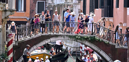 Überfülltes Venedig: Die Menschen kommen einem vor wie Ratten in...