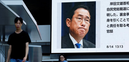 Der Rücktritt bestimmte die Schlagzeilen (Tokio, 14.8.2024)