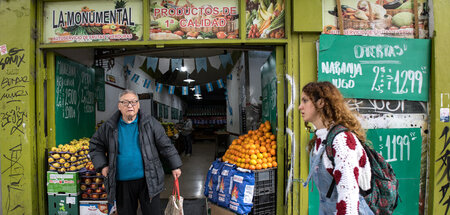 »Nie dagewesene Katastrophe« (Gemüsehändler in Buenos Aires)