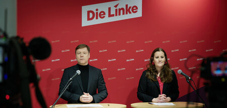 Martin Schirdewan und Janine Wissler – hier noch in ihrer Rolle ...