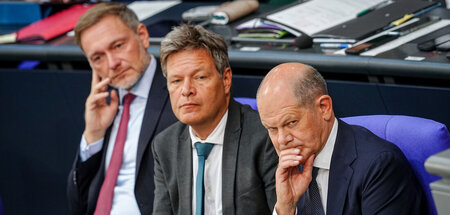 Finanzminister Christian Lindner, Wirtschaftsminister Robert Hab...