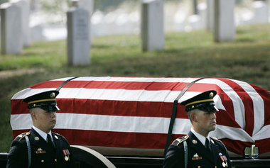 Militärfriedhof Arlington, Virginia, am 11. Juli: In diesem Mona...
