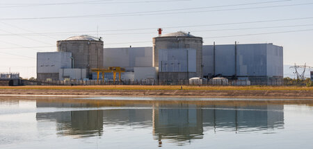 Das AKW Fessenheim im Elsass soll einer Verwertungsanlage für ra...
