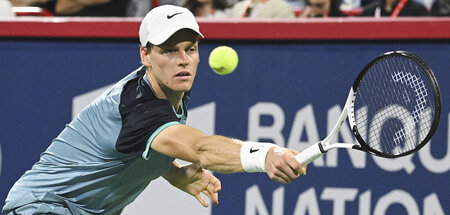 Jannik Sinner bei den National Bank Open in Montreal (10. August...