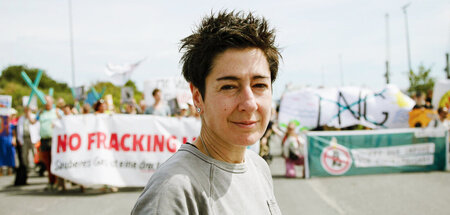 Gegen Fracking und Erdgasterminals: Für ihre Reportage ist Dunja...