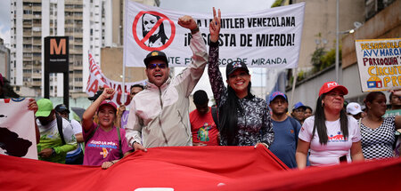 Trotz der Freude der Maduro-Anhänger dürfte die Auseinandersetzu... Trotz der Freude der Maduro-Anhänger dürfte die Auseinandersetzu...