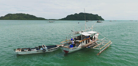 Auch Fischer Jimmy ist empört: Chinesen im Chinesischen Meer!