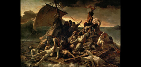 Théodore Géricault, »Le Radeau de La Méduse«, Öl auf Leinwand (1...