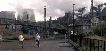 Ein Bitterfelder Weg im Jahre 1990