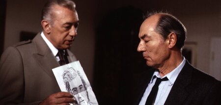 Die angenehm sedierende Wirkung der Finsternis: Horst Tappert (l...