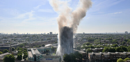 Gutachten beweist: Das Feuerinferno vom Londoner Grenfell Tower ...