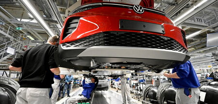 Bereits von Kürzungen betroffen: VW-Werk in Zwickau Bereits von Kürzungen betroffen: VW-Werk in Zwickau