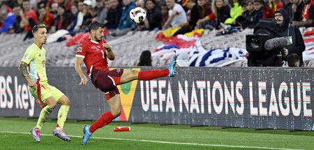 Wer nicht spurt, fliegt nach Gibraltar: Schweiz gegen Spanien, N...