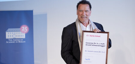 Tägliche zwölf Stunden Krafttraining zahlen sich aus: Arnold kan...