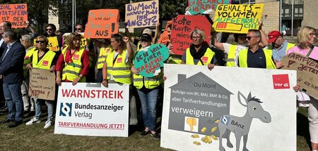 Sie geben nicht klein bei: Die Beschäftigten vom Bundesanzeiger ...