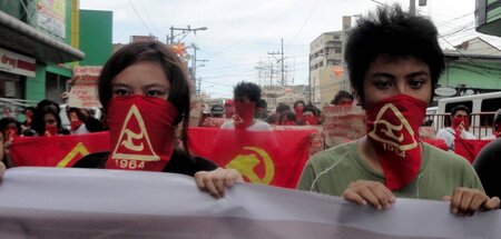 Aktiv und laut: Die kommunistische Jugendgruppe Kabataang Makaba...