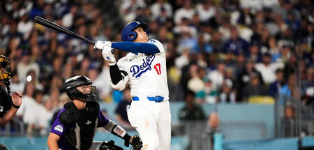 Wäre auch das erledigt: L. A. Dodgers Premiumpitcher Ohtani Shoh...