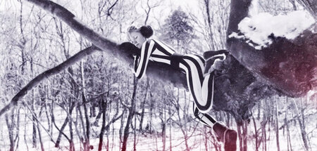 Raus aus dem Tief, hoch auf die Bäume: Lesley Kernochan