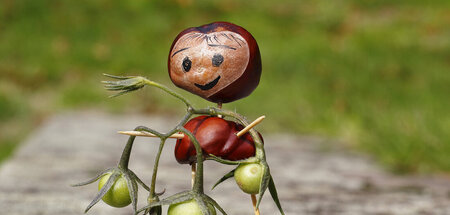 Mit Essen spielt man nicht: Bambie findet’s nicht lustig