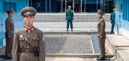 Schwer bewacht: Einem US-Soldaten gelang über Panmunjom dennoch ...