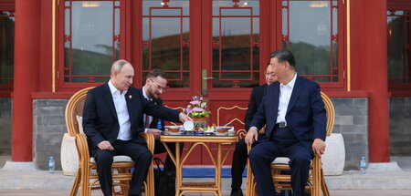 Sie sind so frei: Wladimir Putin und Xi Jinping planen die nächs...