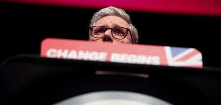 Labour steht ihm bis zum Hals: Premier und Parteichef Starmer (L...
