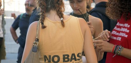 »Weder in Coltano noch sonstwo!« – Den Protest gegen die Militär...